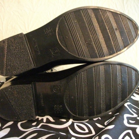 Nicole Miller Suzy Rain Boots Size 6 Black - Picture 6 of 8